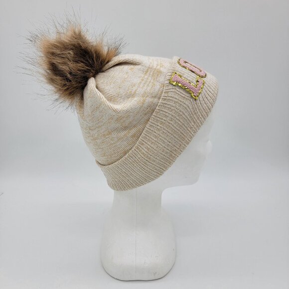 NYGB Not Your Generation Hat Blanket Knit Hat Child Sz 7-14 LOVE Spellout Hat - Picture 3 of 7